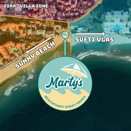 شقة فندقية Beachfront Smart Homes By Marty's ساني بيتش